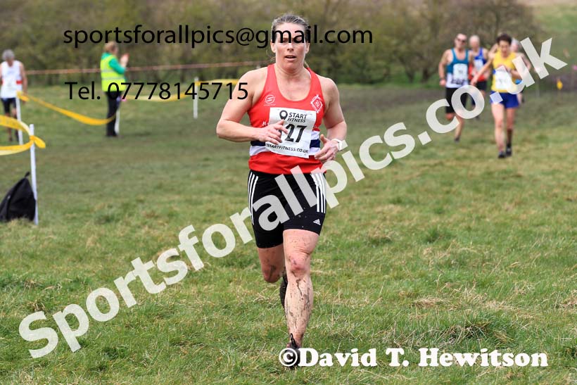 Womens and Mens 65+ in the 2023 BMAF Cross Country Champs., Wallsend. Photo: David T. Hewitson/Sports for All Pics